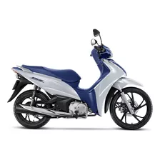 Moto Honda Biz 125i Branco E Azul 2024 2024 0km