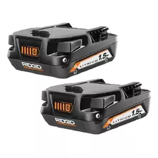 Ridgid 2x Batería 18v Pila De Taladro Impacto Sierra Li-ion