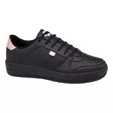 Tenis Casual Urbano Charly Negro Para Dama