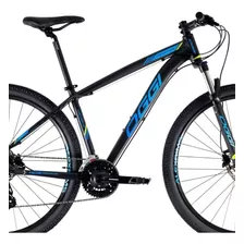 Bicicicleta Aro 29 Oggi Hacker Hds 24v Tam-17 Preto/azul Cor Preto Tamanho Do Quadro 17