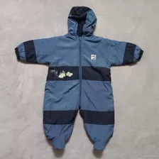 9astronauta Para Bebe Talle 9-12 Meses Nylon Azul