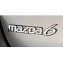 Emblema Mazda 6 Cromado Mazda 6
