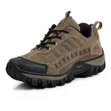 Tênis Adventure Couro Legítimo Strong Stop Boots R40 Café