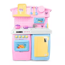 Cozinha Big Kitchen Rosa - 5554 - Roma Brinquedos