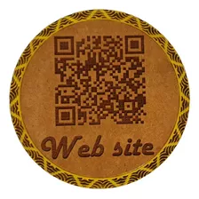 6 Portavasos Codigo Qr Para Restaurantes Y Bar. 