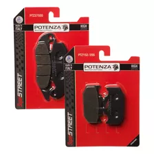 Pastilha Potenza Diant+tras Yamaha Fazer 250 Abs 375+152