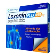 Loxonin Flex 100mg Daiichi-sankyo C/3 Adesivos Transdérmicos