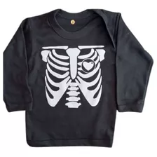 Camiseta Halloween Esqueleto