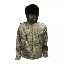 Campera Softshell Camuflada Multicam Campinox Impermeable