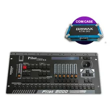 Mesa Controladora Dmx Pilot 2000 Com Case Teatro Show Igreja 110v/220v