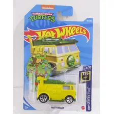 Hot Wheels Tortugas Ninja Party Wagon Variante De Rines