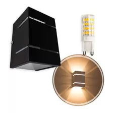 Aplique Luminaria Luz Exterior Bidireccional Led Incluido