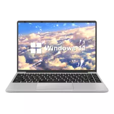 Ultrabook Aocwei A2 Silver 14.1 , Intel Celeron N4020 6gb De Ram 128gb Ssd, Gráficos Intel Uhd 600 60 Hz 1920x1080px Windows 11 Pro