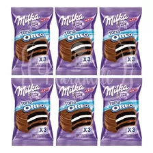 Milka Alfajor Torta Oreo 100g - Caixa Com 6 Unidades