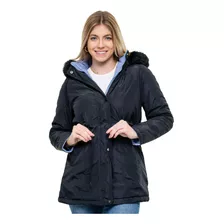 Parka Dupla Face Feminina Casaco De Frio Intenso P/ Neve