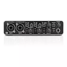 Interfaz De Audio Usb Behringer U-phoria Umc204hd P