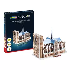 Quebra Cabeça 3d Notre-dame De Paris 39 Peças Revell 00121