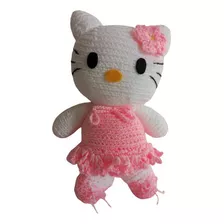 Gatita Hello Kitty Amigurumi Tejido En Crochet