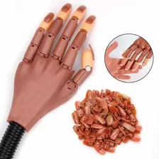 Tips Repuesto De Uñas Naturales Mano De Práctica X 100 U U89