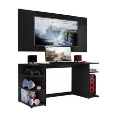 Escritorio Gamer Con Panel Tv De 65¨ 