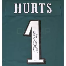 Jersey Autografiado Jalen Hurts Philadelphia Eagles On Field