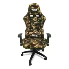 Cadeira Gamer Special Forces Desert Dazz Cor Marrom Material Do Estofamento Tecido E Espuma