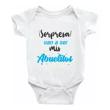 Body Negro Para Bebe Mameluco Abuelos Personalizado 