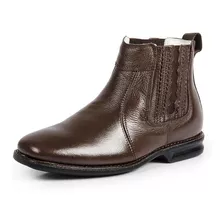 Bota Botina Anatômica Conforte Gel Masculina Ortopédica 