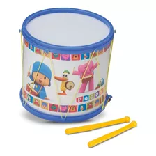 Tambor Pocoyo Brinquedo Instrumento Musical Infantil Criança