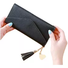 Billetera Porta Celular Dama Monedero Mujer Moda Heart