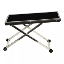 Newbeat Fs-11b Soporte Para Pie De Guitarrista Pegable Negro