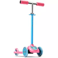 Patinete Infantil Regulável 3 Rodas Unicorn Rosa Atrio Es272