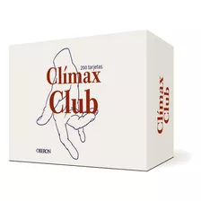 Livro Fisico - Clímax Club. El Juego. 200 Tarjetas