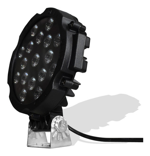  1 Faro 17 Led Red. Jeep 4x4 Off Road 7pul. Carcasa De Color Foto 10