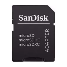 Kit C/ 5 Adaptador Sd Sandisk Leitor Micro Sd Sdhc Sdxc