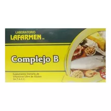 Complejo B ( B1 B2 B3 B6 B12 Folico ) Lafarmen X 60 .palermo