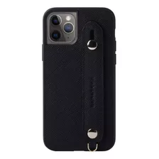 Hanatora ] Funda Para iPhone 11 Pro, Piel Saffiano, Correa D