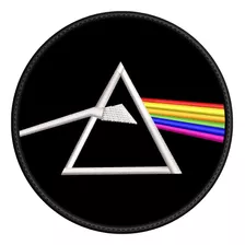 Parche Bordado Pink Floyd 9x9cm.. Metal/rock Calidad