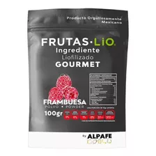 Frambuesa Liofilizada En Polvo 100g Frutas Lio 100% Mexicana