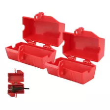 Bloqueo Para Clavija De Plástico Tagout 110v220v 2 Pcs