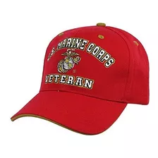 Sombrero De Gorra De Béisbol Bordado Veterano Del Cuerpo De 