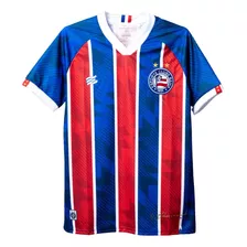 Camisa Bahia Oficial 2 Jogador Tricolor Esquadrão