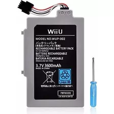 Bateria Compatible Con Wii U Gamepad (3600 Mah) Recargable