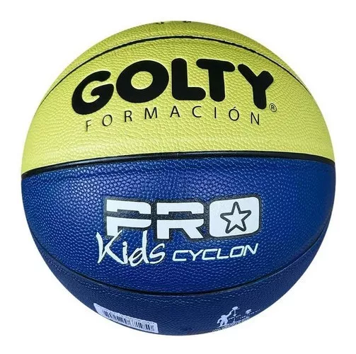 Balón Baloncesto Golty Pro Training Cyclon Niño Talla 5-azul