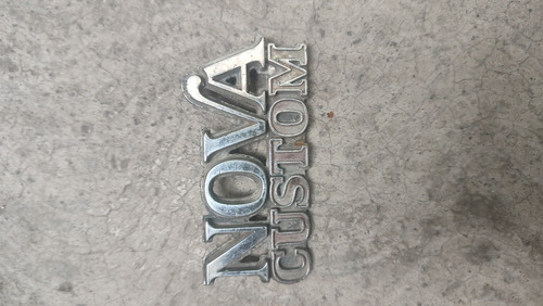 Emblema De 75 79 Chevy Custom Nova  Foto 2