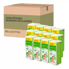 Algodao Quadrado Bellacotton Bebe Kit Com 12 Und