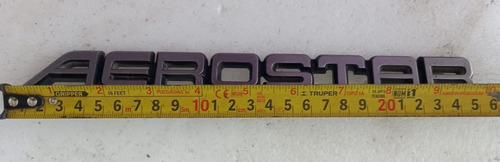 Emblema Ford Aerostar / 25 Cm (original) Foto 2