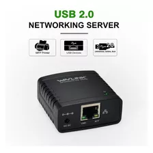 Servidor De Impressão Network Lpr Usb, Wavlink Wl-nu72p11 