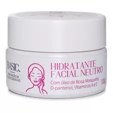 Hidratante Facial Neutro Via Aroma 100g Linha Basic Vegano