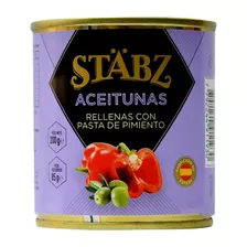 Aceitunas Rellenas C/ Pasta De Pimiento X200g Stabz